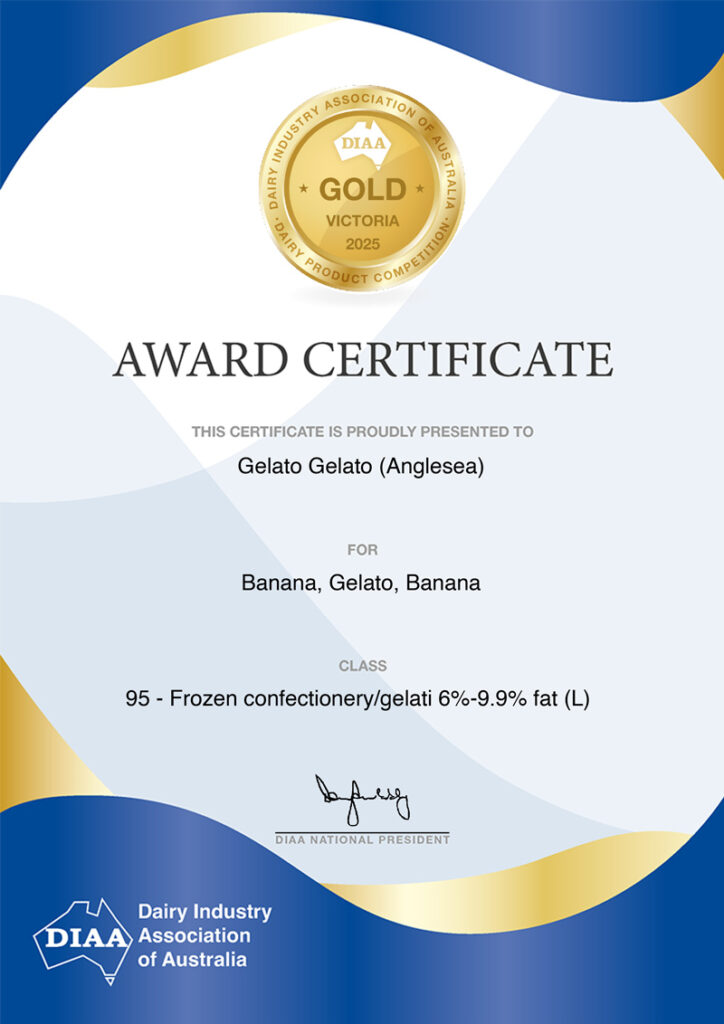 DIAA Competition Certificate