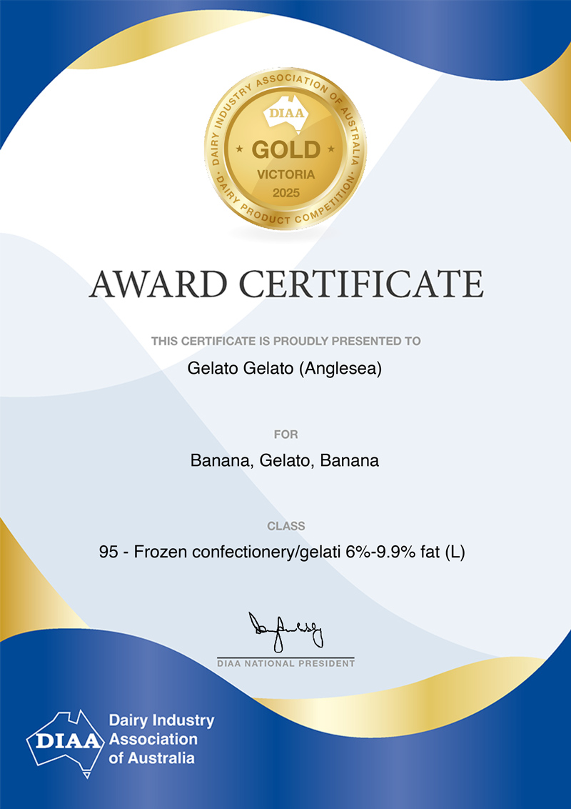 DIAA Competition Certificate